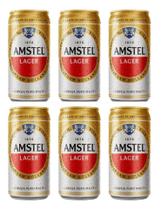 Kit C/ 6 Cerveja Amstel 269ml Lager