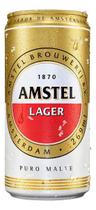 Kit c/ 6 Cerveja Amstel Puro Malte Lager lata 269ml Kit c/ 6 Cerveja Amstel Puro Malte Lager lata 269ml