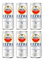 Kit C/6 Cerveja Amstel Ultra 269ml Sem Glúten
