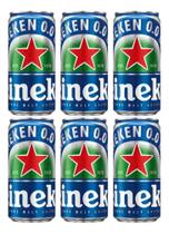 Kit C/6 Cerveja Heineken 0% Álcool 269ml Kit C/6 Cerveja Heineken 0% Álcool 269ml