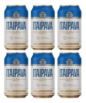 Kit C/6 Cerveja Itaipava 0% Álcool 350ml