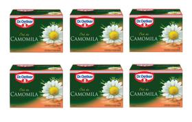 Kit c/ 6 Chá de Camomila 15 sachês cada - Dr. Oetker