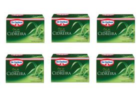 Kit c/ 6 Chá de Capim Cidreira 15 sachês cada - Dr. Oetker Kit c/ 6 Chá de Capim Cidreira 15 sachês cada - Dr. Oetker