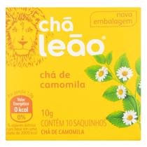 Kit c/ 6 Cha Leao camomila em sache 10g 10un Kit c/ 6 Cha Leao camomila em sache 10g 10un
