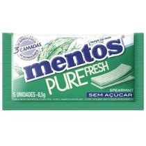 Kit c/ 6 Chicletes Mentos Spearmint 8,5g Kit c/ 6 Chicletes Mentos Spearmint 8,5g