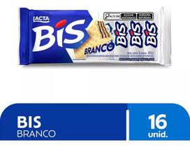 Kit c/ 6 Chocolate Bis Branco 100,8gr Lacta