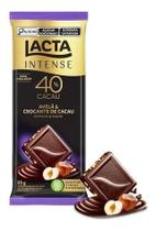 Kit c/ 6 Chocolate Lacta Intense 40% cacau Avela 85g