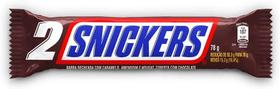 Kit c/ 6 Chocolate Snickers Original Duo 78g