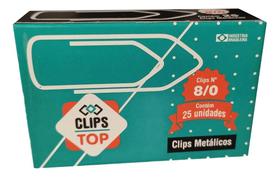 Kit c/ 6 Clips Metalicos Prendedor Para Papel 8/0 25 Kit c/ 6 Clips Metalicos Prendedor Para Papel 8/0 25