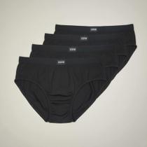 Kit c/6 Cueca Adulto Slip Lisa Geofan Kit c/6 Cueca Adulto Slip Lisa Geofan