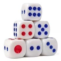 Kit C/ 6 Dados 1,5cm Jogos De Tabuleiro Rpg Mesa Matemática