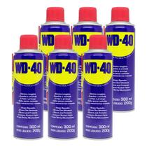 Kit C/ 6 Desengripante Spray e Lubrificante WD40 300ml - WD-40