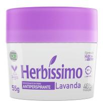 Kit c/ 6 Desodorante Herbissimo Lavanda Creme 55g