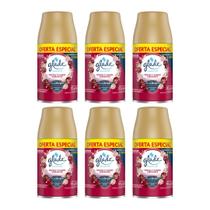 Kit C/6 Desodorizador Glade Automatic Spray Refil Frutas e Flores Vibrantes 260ml Kit C/6 Desodorizador Glade Automatic Spray Refil Frutas e Flores Vibrantes 260ml