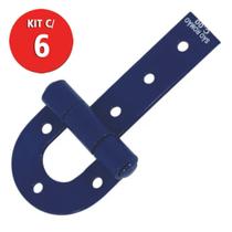 Kit C/ 6 Dobradiça Ferradura N0 Linha Leve Caçula Kit C/ 6 Dobradiça Ferradura N0 Linha Leve Caçula