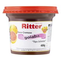 Kit c/ 6 Doce Cremoso Schmier Goiaba Ritter 400g