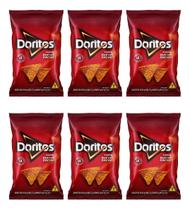 Kit C/6 Doritos Queijo Nacho 75g