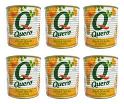 Kit C/6 Dueto Ervilha E Cenoura Quero Lata 170g Kit C/6 Dueto Ervilha E Cenoura Quero Lata 170g