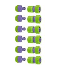 Kit C/6 Engate Rápido Mangueira 3/4 + 6 Conector Torneira Kit C/6 Engate Rápido Mangueira 3/4 + 6 Conector Torneira