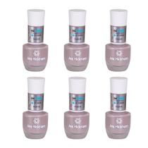 Kit c/6 Esmaltes Ana Hickmann Bege Be Free Tauane Hipoalergênico Kit c/6 Esmaltes Ana Hickmann Bege Be Free Tauane Hipoalergênico