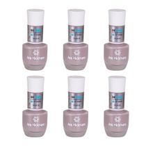 Kit c/6 Esmaltes Ana Hickmann Bege Be Free Tauane Hipoalergênico Kit c/6 Esmaltes Ana Hickmann Bege Be Free Tauane Hipoalergênico