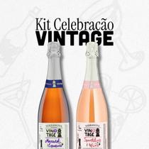 Kit c/6 espumantes terranova moscatel e brut rose 750ml