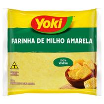 Kit c/ 6 Farinha De Milho Amarela 500g Yoki Kit c/ 6 Farinha De Milho Amarela 500g Yoki