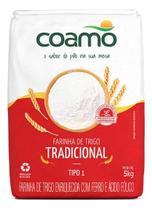 Kit c/ 6 Farinha De Trigo Coamo Tradicional 5kg