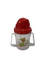 Kit c/ 6 Garrafa plastico Infantil com canudo 180ml Kit c/ 6 Garrafa plastico Infantil com canudo 180ml