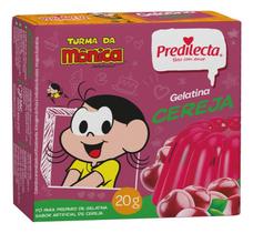 Kit c/ 6 Gelatina Em Po Cereja Turma Da Monica 20g