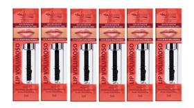 kit c/6 gloss incolor max love lip volumoso