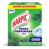 Kit c/ 6 Harpic Pedra Perfumada detergente sanitario pinho