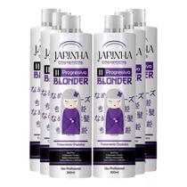Kit C/6 Japinha Blonder Original Máscara 300ml