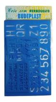 Kit c/ 6 Kit 3 Regua Normografo Numeros E Letras 3 Tamanhos Kit c/ 6 Kit 3 Regua Normografo Numeros E Letras 3 Tamanhos