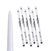 Kit C/ 6 Lápis Retrátil Branco para Olhos e Marcação Ruby Kisses RAE06BR