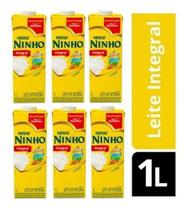 Kit C/6 Leite Integral Nestlé Ninho 1l