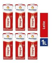 Kit C/6 Leite Uht Integral Piracanjuba Caixa 1l Kit C/6 Leite Uht Integral Piracanjuba Caixa 1l