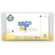 Kit c/ 6 Lenco Umedecido Toalha Baby Bee Free