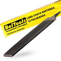 Kit C/ 6 Lima Chata Bastarda 12 Pol Beltools