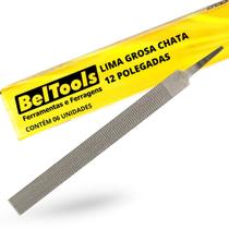 Kit C/ 6 Lima Grosa Chata 12 Pol Beltools