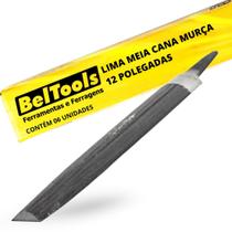 Kit C/ 6 Lima Meia Cana Murça 12 Pol Beltools