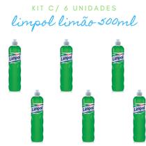 Kit c/ 6 Limpol Limão 500ml