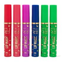 Kit c/ 6 Lip Gloss Labial Batom Vovó Mágico 24h Soul Cosméticos