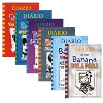 Kit C/6 Livros - Diário De Um Banana - 11,12,13,14,15 e 16- Capa Dura