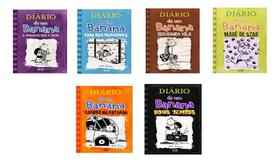 Kit C/6 Livros Diário De Um Banana 5,6,7,8,9 E 10 Capa Cartão Kit C/6 Livros Diário De Um Banana 5,6,7,8,9 E 10 Capa Cartão