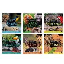 Kit C/ 6 Livros Grandes Biomas do Brasil Kit C/ 6 Livros Grandes Biomas do Brasil