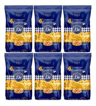 Kit C/6 Macarrão Dé Caseiro Tipo Gravata Com Ovos