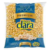 Kit c/ 6 Milho para Pipoca Tipo 1 Dona Clara Premium Pacote