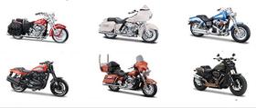 Kit C/6 Miniaturas Harley Davidson Series 42 Maisto 1/18