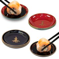 Kit C/ 6 Molheira Redonda Japonesas para Shoyu ou Molhos